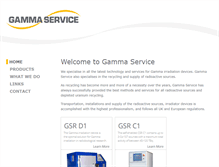 Tablet Screenshot of gammaservice.co.uk